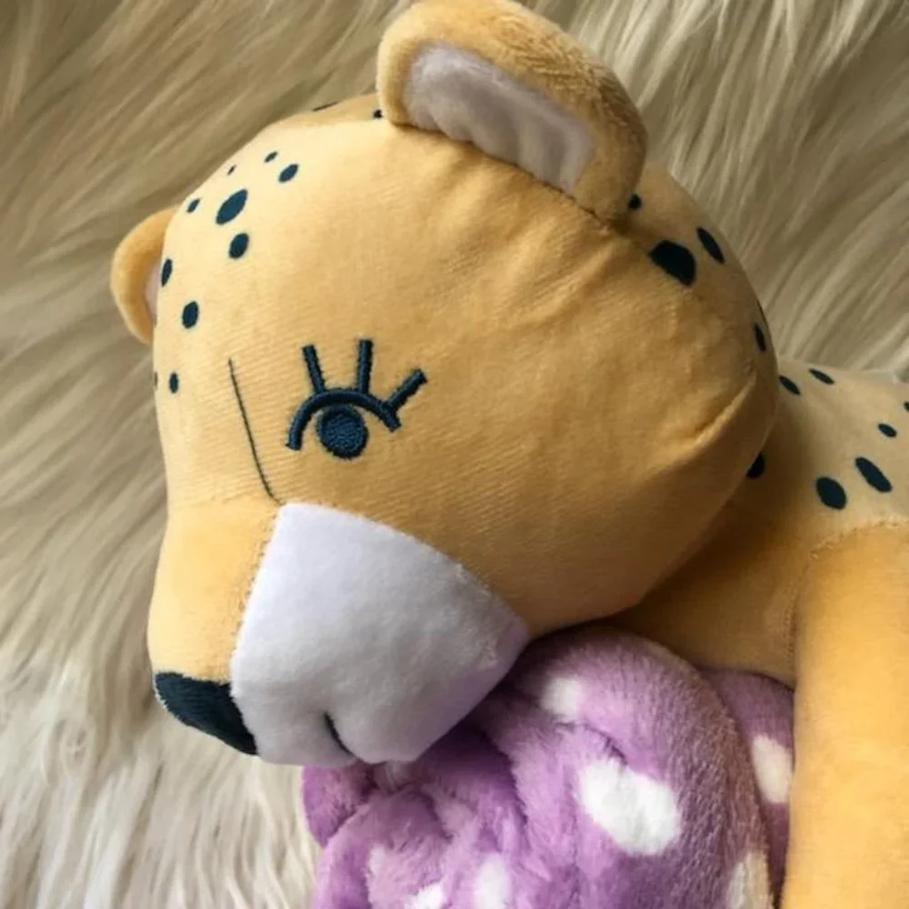 Leopard Stuffed Animal & Blanket Set